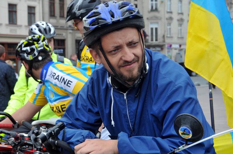 Bike Run For a United Ukraine Starts From Lviv ~~