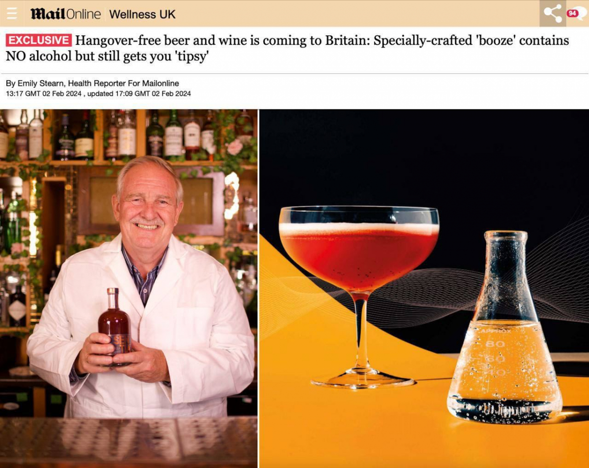 Безалкогольний спирт створили у Великій Британії