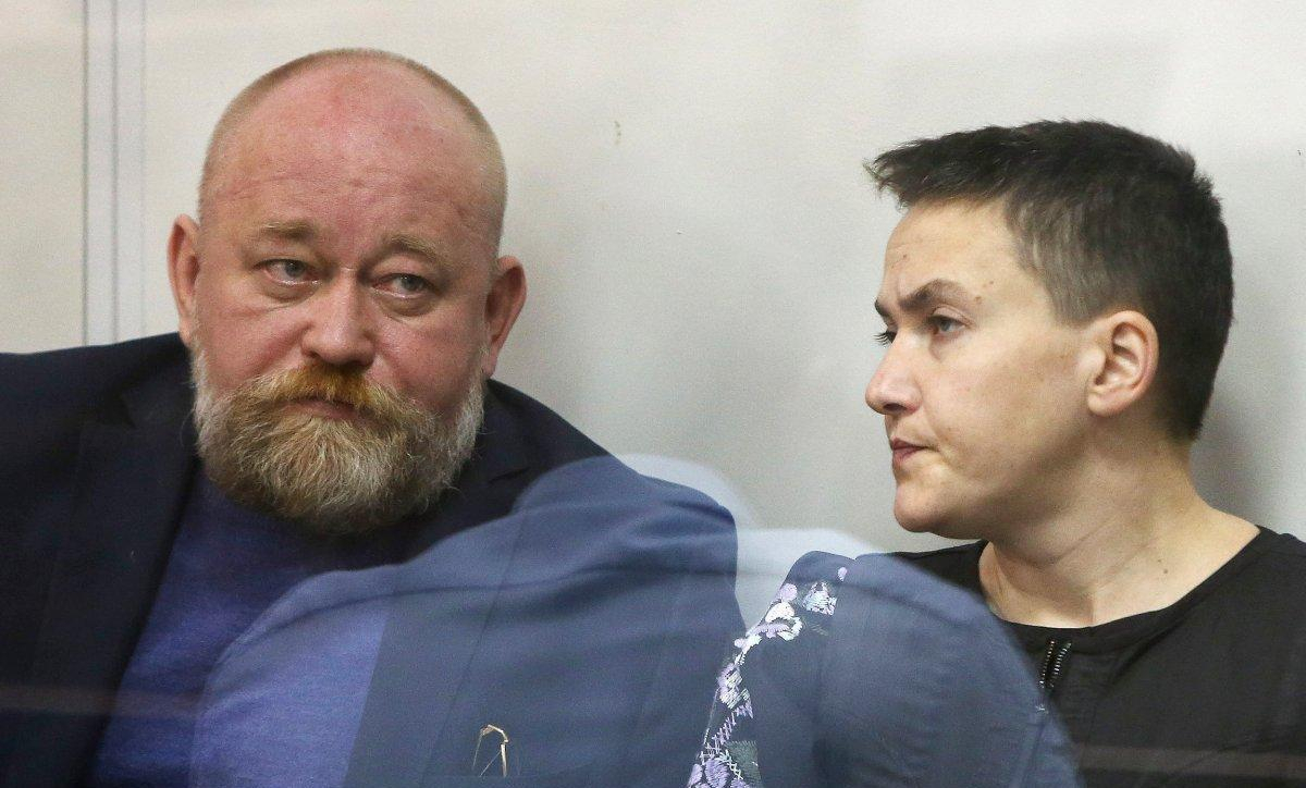 Савченко та Рубана звільнили з-під варти в залі суду
