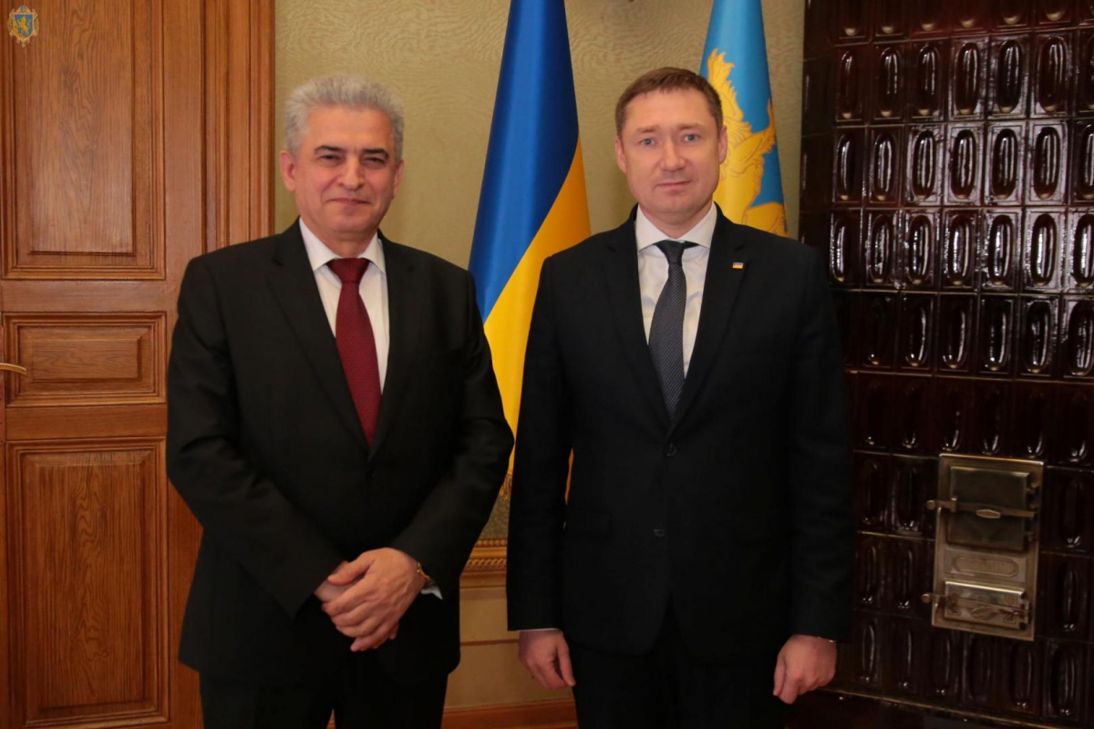 Максим Козицький зустрівся із Надзвичайним і Повноважним Послом Республіки Таджикистан в Україні