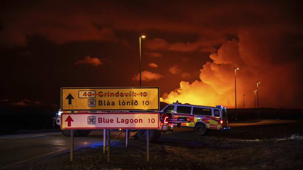 В Ісландії розпочалося виверження вулкану: жителів евакуюють