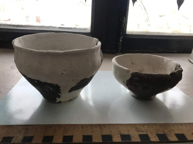У Луцьку на території знесеної садиби знайшли фрагменти скіфського посуду