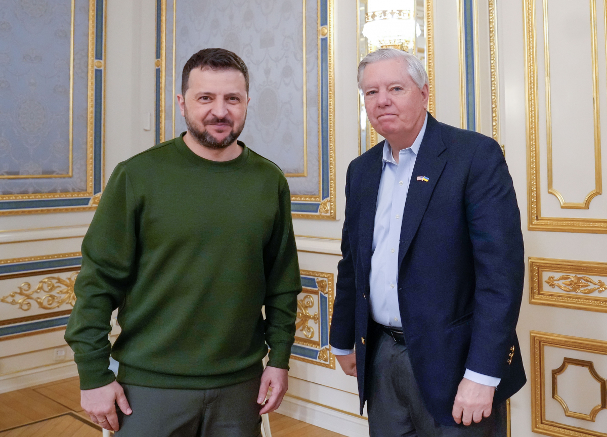 Зеленський зустрівся із сенатором США Гремом у Києві - посольство США