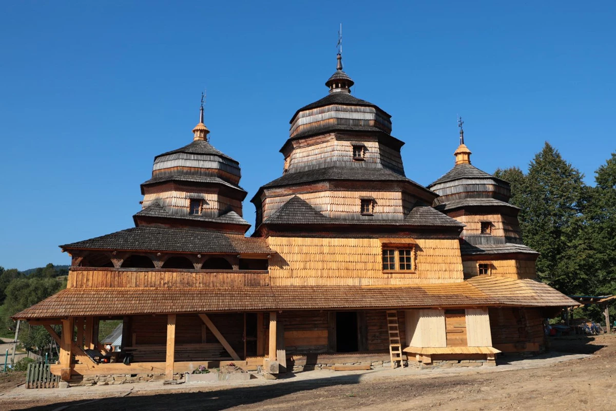 Триває реставрація церкви Святого Михаїла на Льівщині