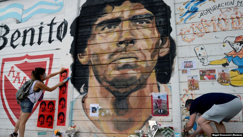 В Аргентині оголосили триденний траур через смерть Марадони