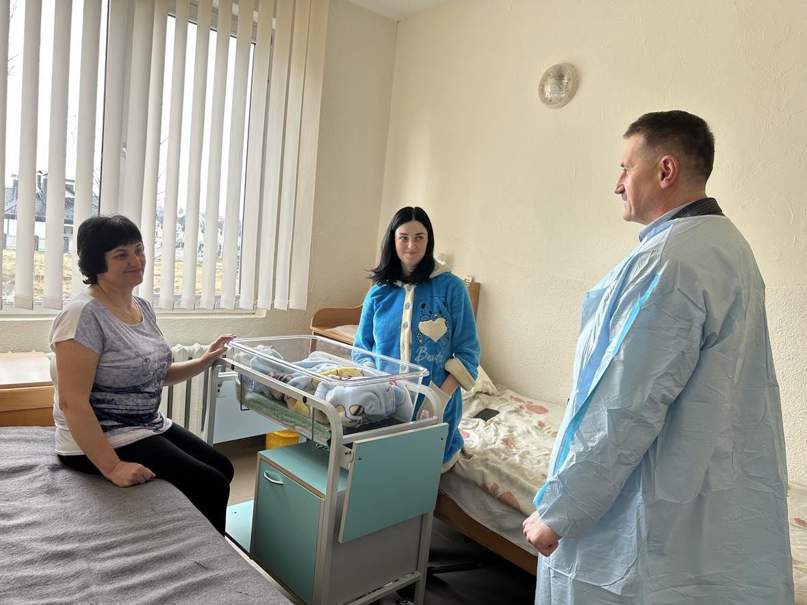 У лютому в пологовому Дрогобича народилось 55 малюків