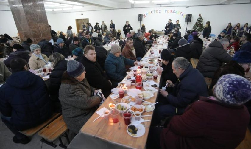 У Центрі обліку для бездомних людей організують різдвяну вечерю