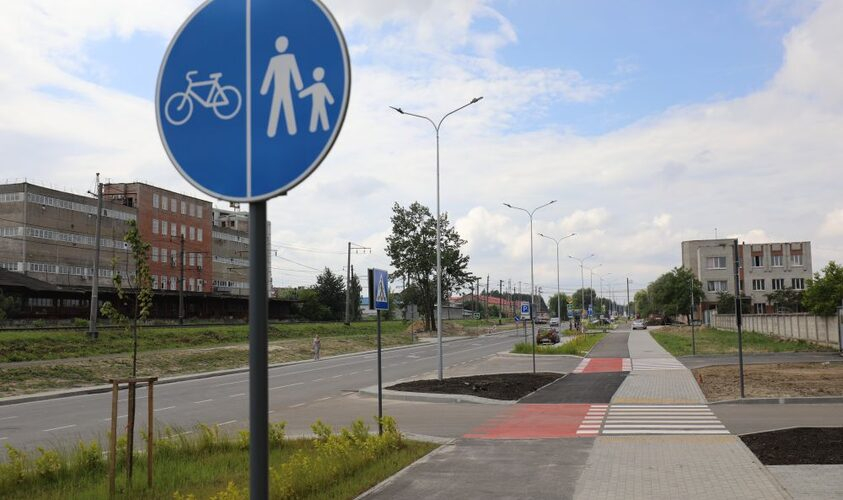 У Львові на вул. Зеленій облаштують велопішохідні переходи