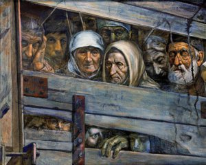 Крім кримських татар з Криму були також виселені німці, вірмени, болгари, греки, італійці. Майно переселенців конфісковане. Фото: УІНП