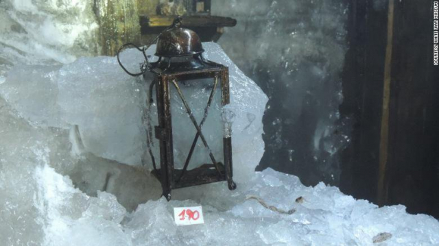 У льодовику збереглися артефакти минулого століття (Фото: Courtesy White War Museum)