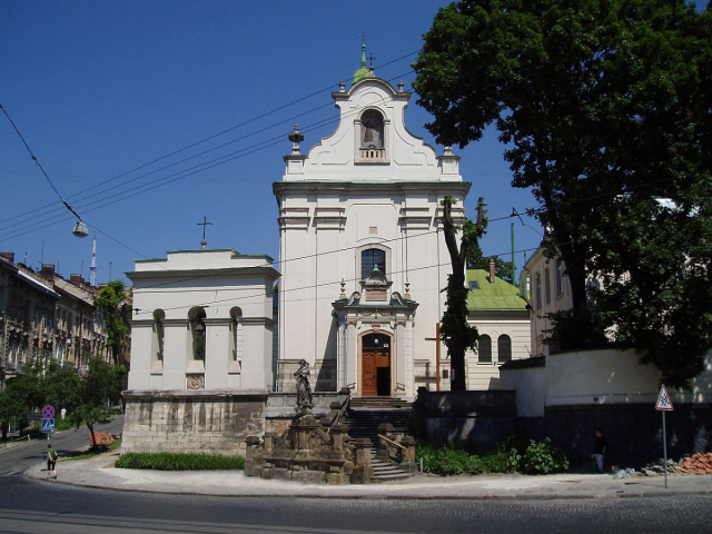 Костел Святого Антонія у Львові. Фото: uk.wikipedia.org.