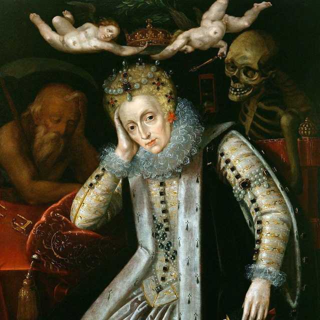 Іл. 4. Єлизавета І Тюдор, невідомий художник. 1610 р. Національна портретна галерея, Лондон Фото - Symbolon.