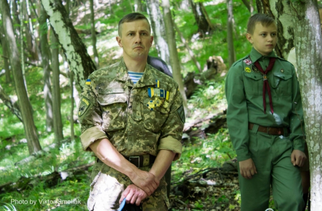 Два покоління борців за волю України, фото: Віктор Смоляк