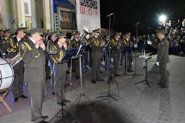 У Хмельницькому військові музиканти взяли участь у фестивалі "Art Major show"