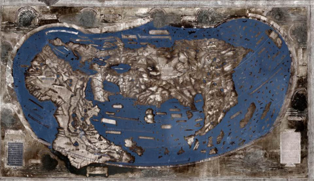 Карта, яка надихнула Христофора Колумба на подорож Атлантикою.
