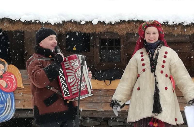 У Шевченківському гаю триває традиційне святкування Різдва