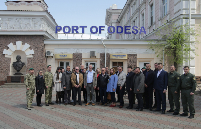 Група радників ЄС високого рівня та Агенції FRONTEX відвідала Одесу