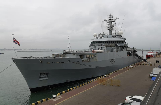 До Одеси прибуло гідрографічне судно Королівських ВМС Великої Британії