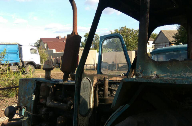 У Миколаївській області під час пожежі трактора чоловік отримав опіки