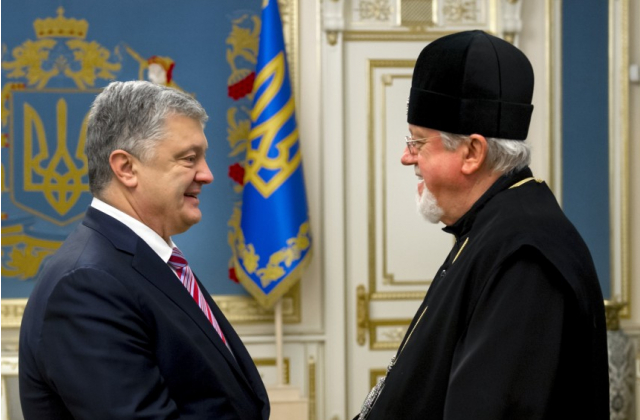 Петро Порошенко прийняв єпископів Української православної церкви у США