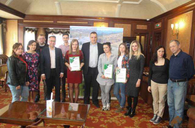 Олександр Ганущин нагородив переможців конкурсу журналістських робіт