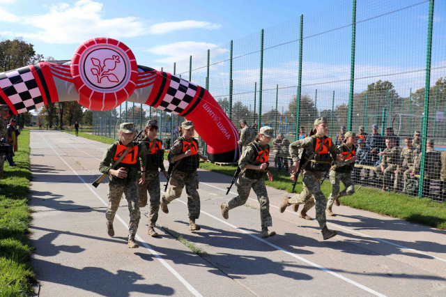 На Львівщині відбувся чемпіонат ЗСУ з воєнізованого кросу
