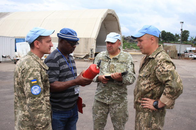 Українських миротворців у ДР Конго перевірила інспекція Місії ООН