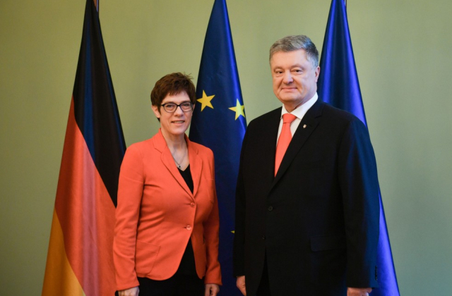 Президент України провів зустріч з Головою Християнсько-демократичного союзу Німеччини