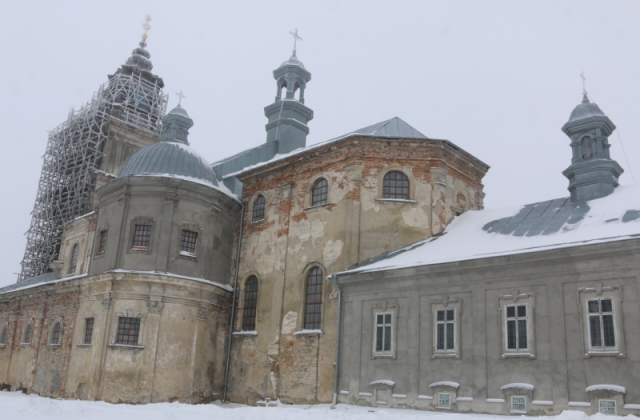 Олександр Ганущин розповів про реконструкцію вежі Підкамінського монастиря