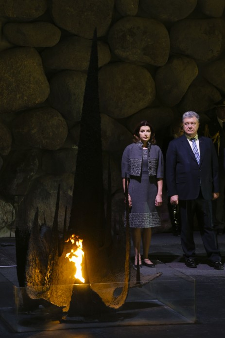 Петро Порошенко відвідав Меморіальний комплекс Голокосту "Яд-Вашем"