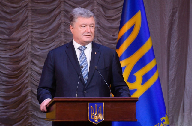 Президент України Петро Порошенко з робочим візитом у Львові