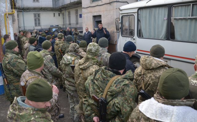 Бійці батальйону поліції "Львів" замінять побратимів у зоні проведення ООС