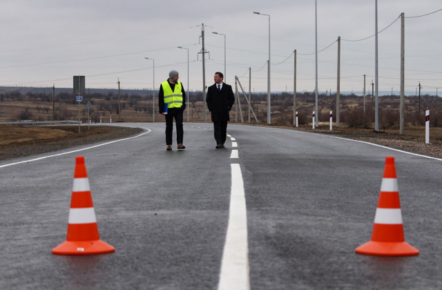 Петро Порошенко відкрив новозбудовану дорогу в обхід м.Рені