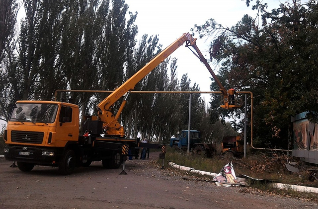 На Донеччині відбулися відновлювальні роботи газопроводу