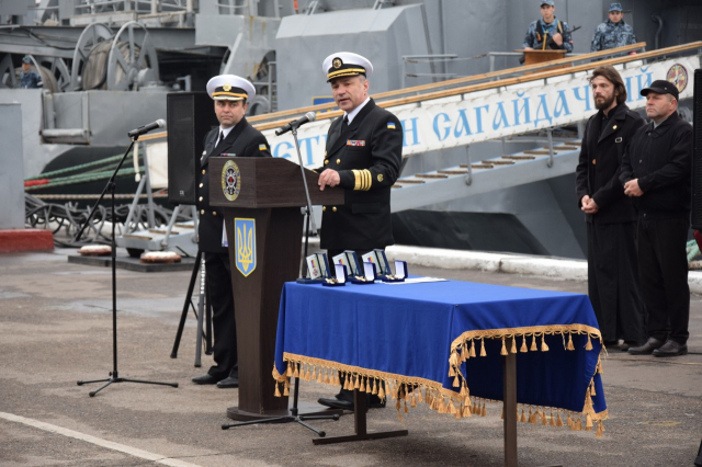 В Одесі відзначили 25 річницю створення Військово-морської бази "Південь"