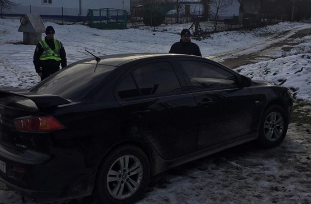 На Львівщині виявили авто, викрадене 1 грудня на Івано-Франківщині
