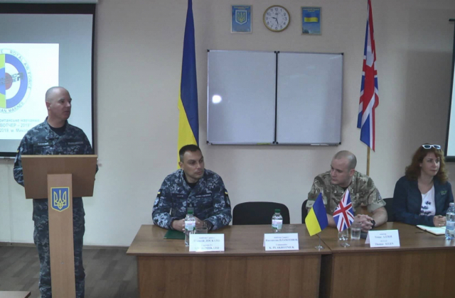 У Миколаєві розпочалось українсько-британське навчання "Warrior Watcher – 2019"