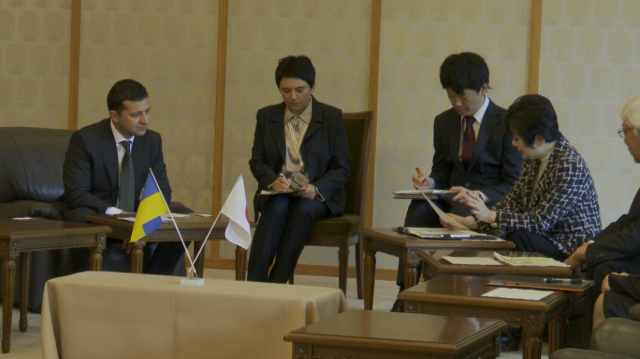 Володимир Зеленський зустрівся в Токіо з керівництвом парламенту Японії