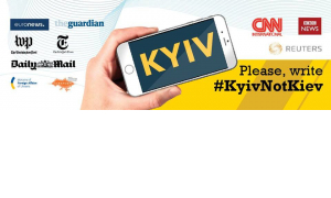 Kyiv not Kiev