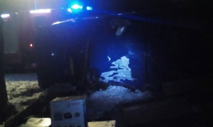 На Львівщині перекинувся мікроавтобус – водій загинув