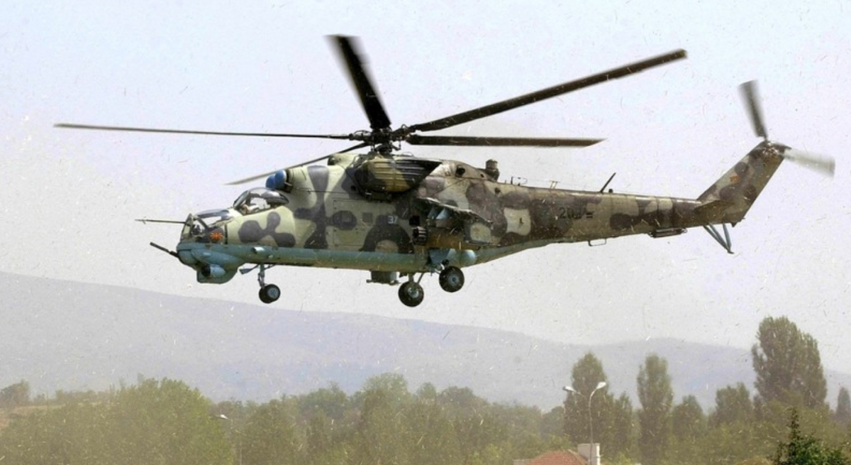 Північна Македонія передає Україні бойові гелікоптери