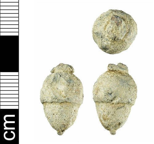 Ґудзики у формі жолудя, XVI ст., Англія, Приватна колекція, (с)St. Albans District Council. Фото: Symbolon.