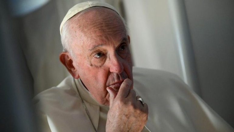 Папа продовжує підігравати росіянам і не вважає, що вони чинять звірства в Україні
