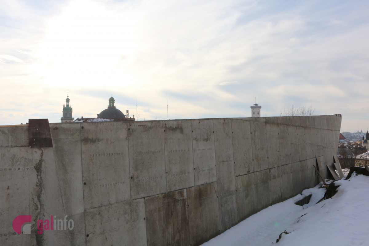 У Львові триває будівництво Меморіалу пам'яті Героїв Небесної Сотні. Фото Гал-інфо, Олена Ляхович
