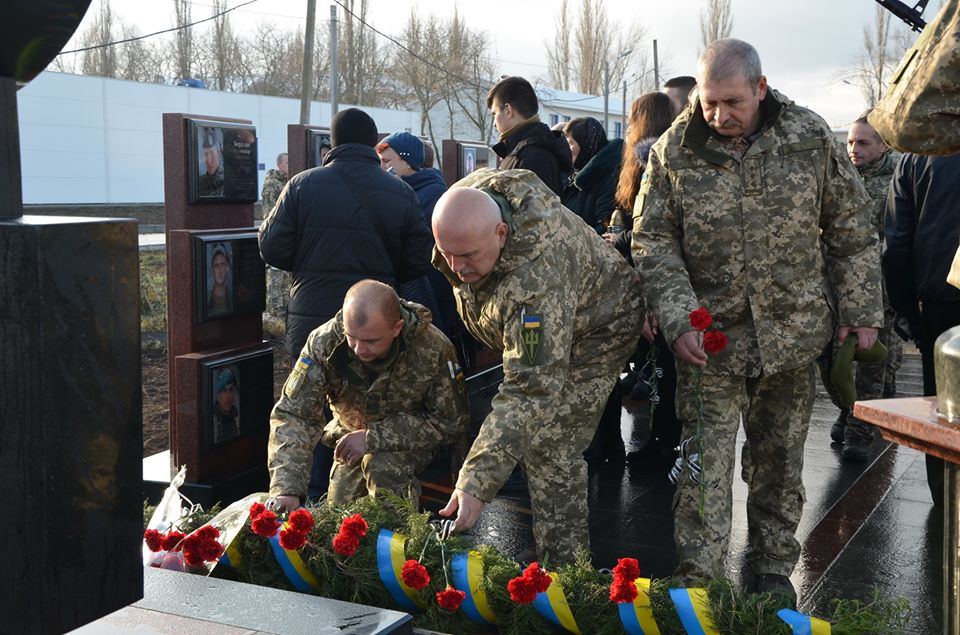 На Одещині відкрили меморіальний комплекс полеглим у боях морським піхотинцям