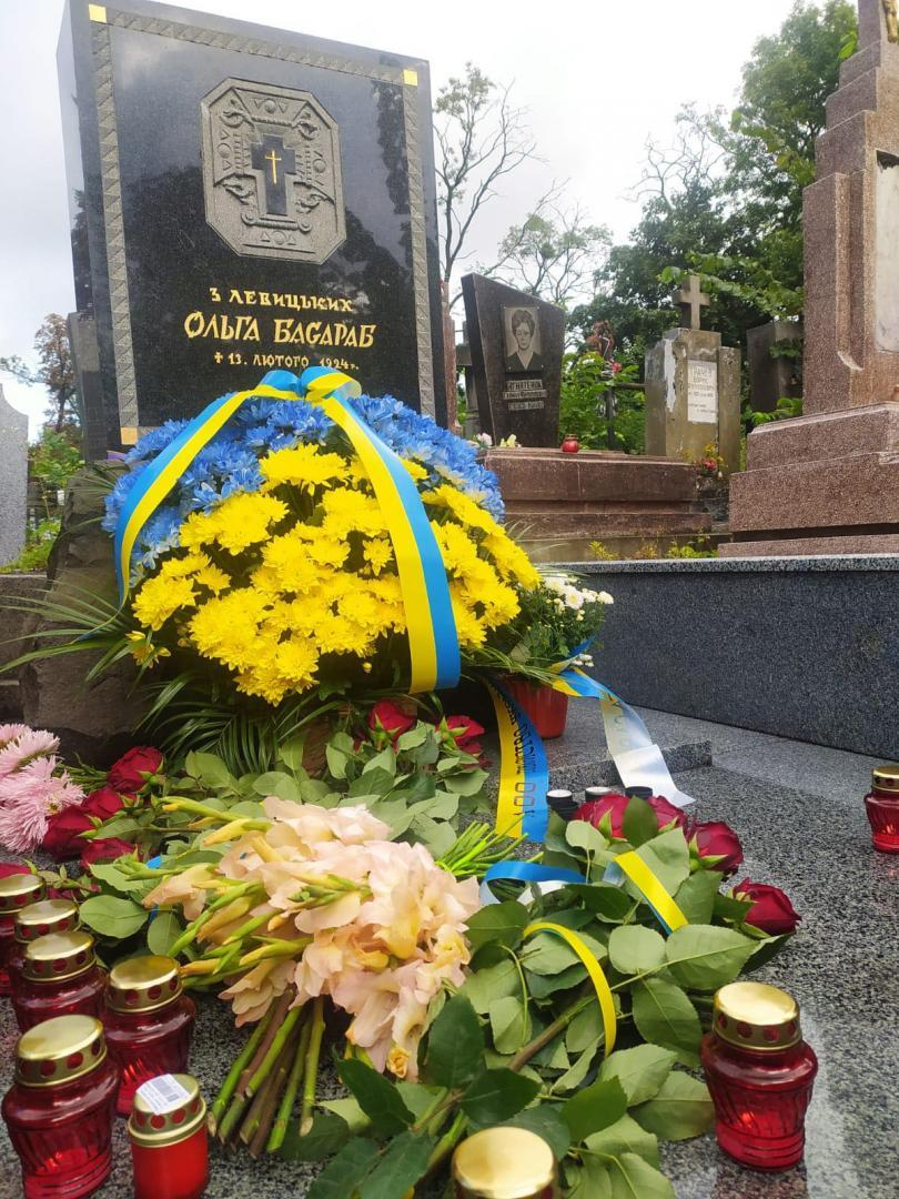 У Львові відзначили 132-гу річницю від дня народження Ольги Басараб
