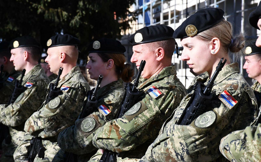 Хорватія відправила до України воїнів, які допомагатимуть нам у боротьбі проти російської окупації