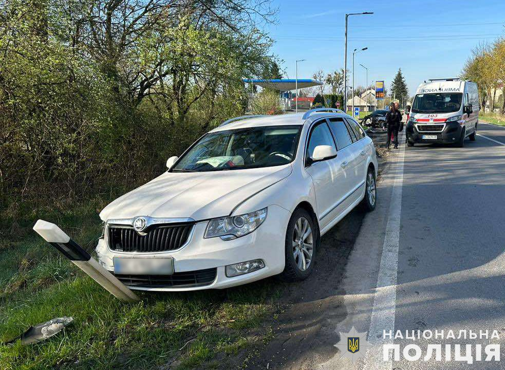 У Рудках в ДТП постраждала 26-річна водійка