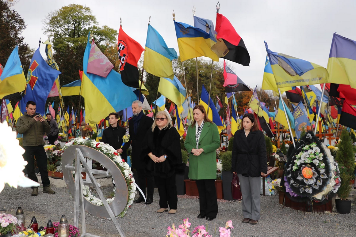 Делегація з Словенії вшанувала пам