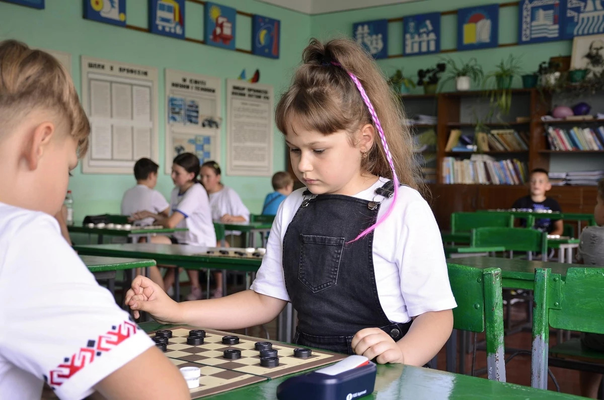 Юна турківчанка перемогла на чемпіонаті України з шашок